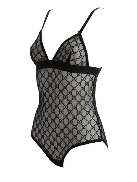 gucci lingerie.|Gucci bodysuit for women.